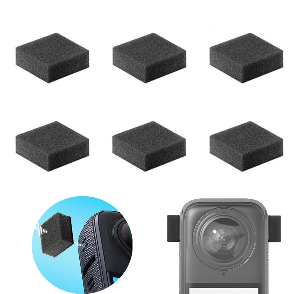 Insta360 Camera X3 - Insta360 X4 X5 용 6Pcs 마이크