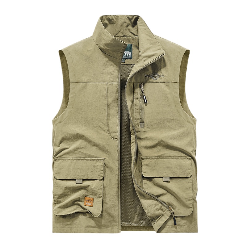 Photography Vest - 남성 야외 메쉬 얇은 조끼 등산