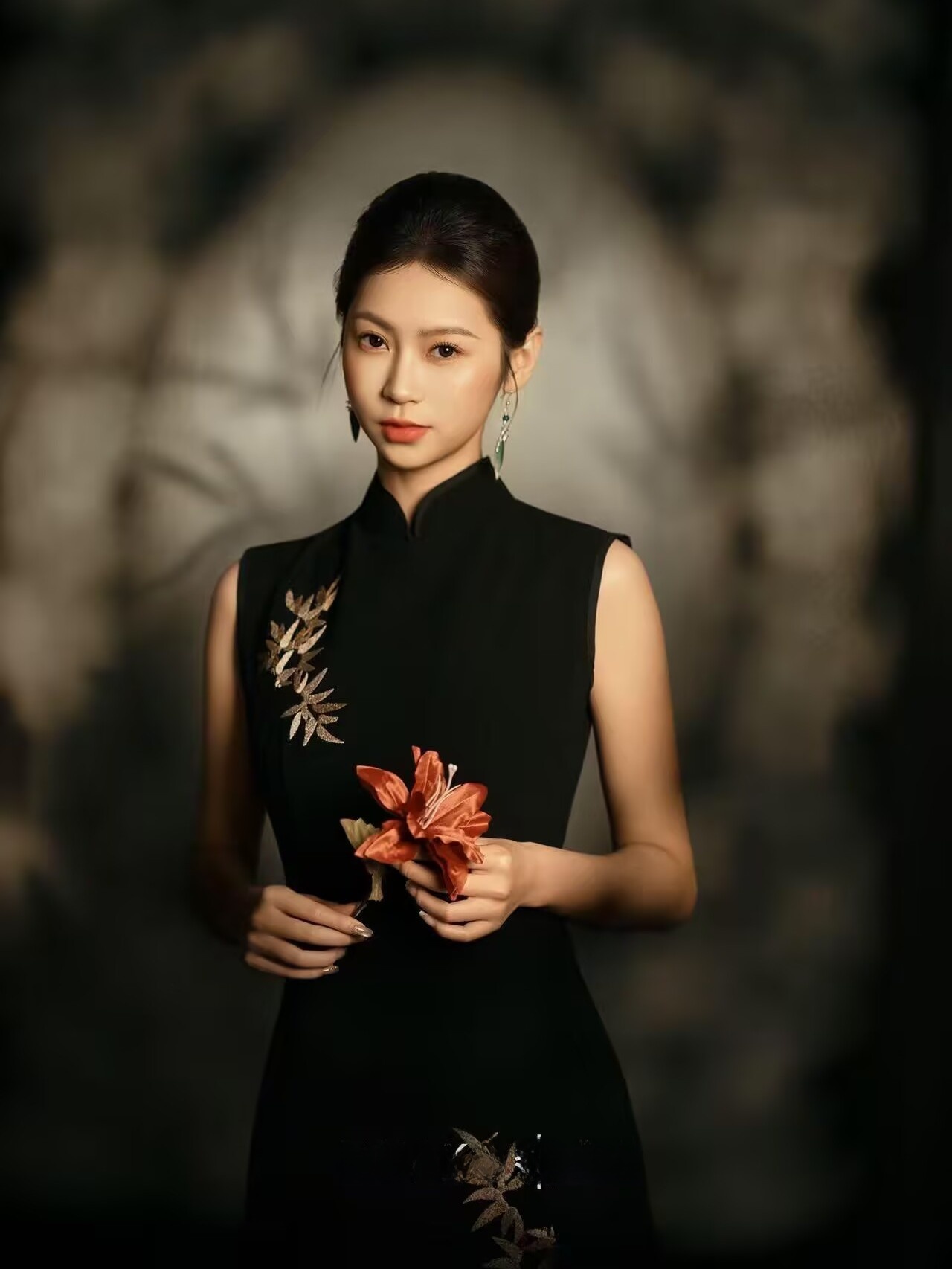 블랙 포트레이트 사진 스튜디오 중국풍 예술 사진 의상  - Photography Class 리뷰 및 가격