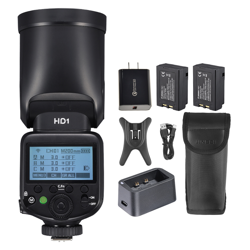 진베이 HD-1 원형 헤드 HSS 스피드라이트 야외 촬 - Photography Kit 리뷰 및 가격