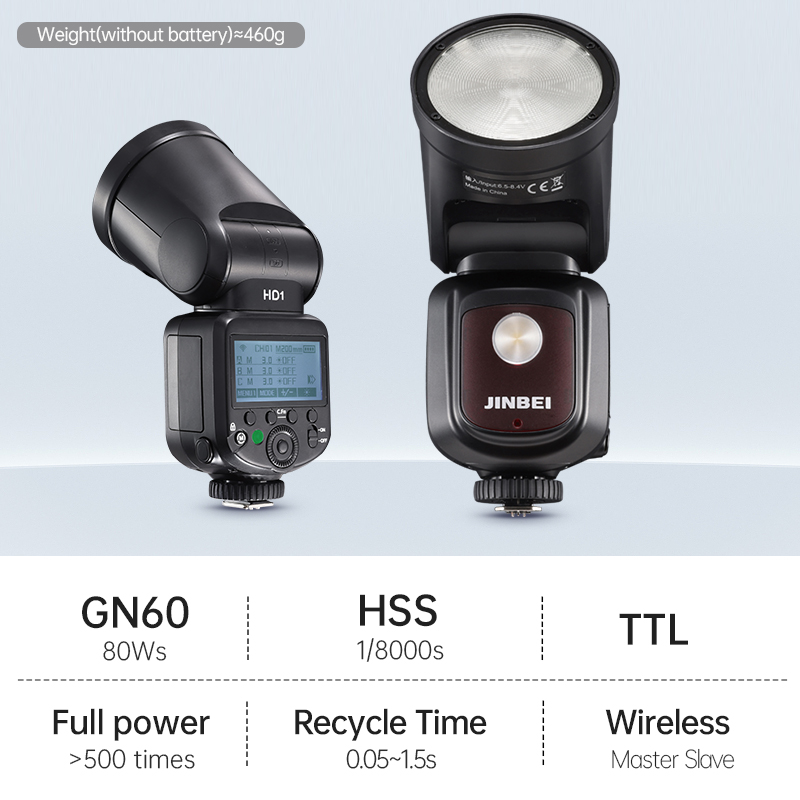진베이 HD-1 원형 헤드 HSS 스피드라이트 야외 촬 - Photography Kit 리뷰 및 가격