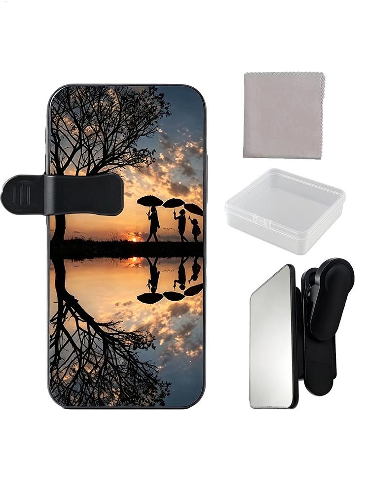 휴대폰 카메라 반사 거울 클립 스카이 미러 효과 렌즈  - Photography Kit 리뷰 및 가격