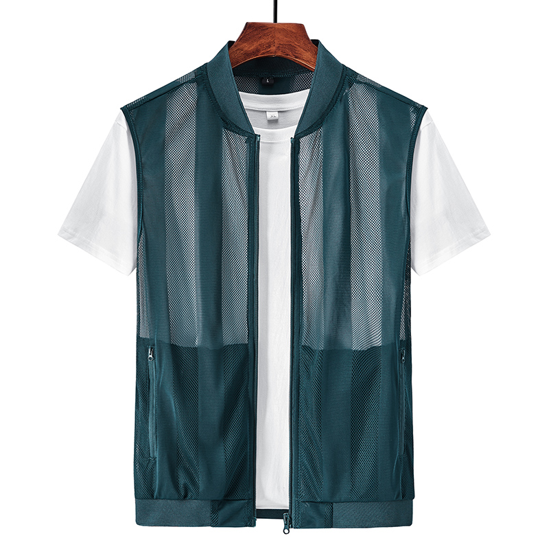 남성용 메쉬 중공 조끼, 통기성 야외 스포츠 코트, 레 - Photography Vest 리뷰 및 가격