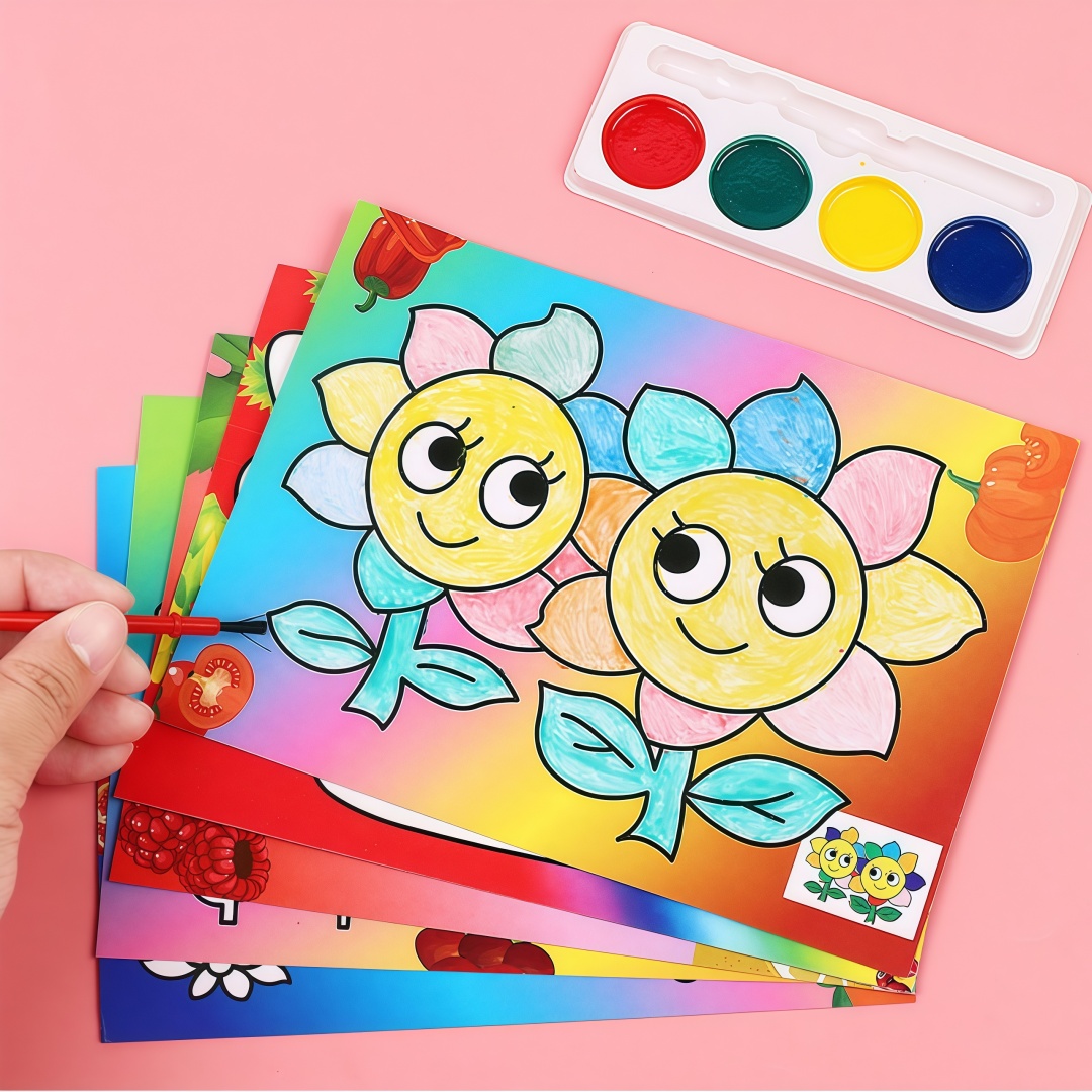 20개 DIY 다양한 스타일의 랜덤 만화 그림 색칠 그 - Photography Kit 리뷰 및 가격