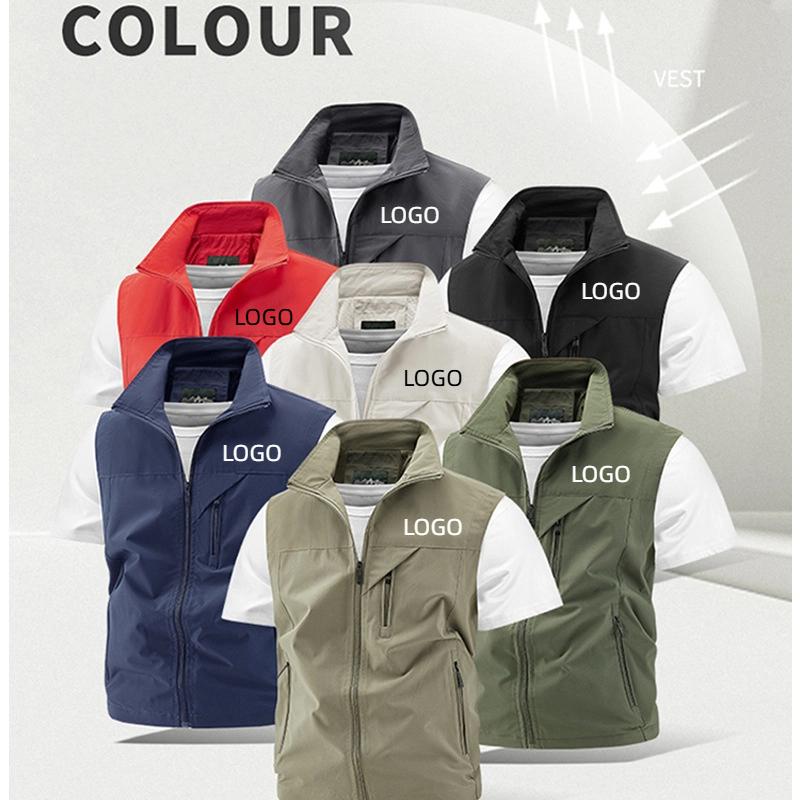여름 메쉬 빠른 건조 남성 조끼 맞춤형 로고 작업복 낚 - Photography Vest 리뷰 및 가격