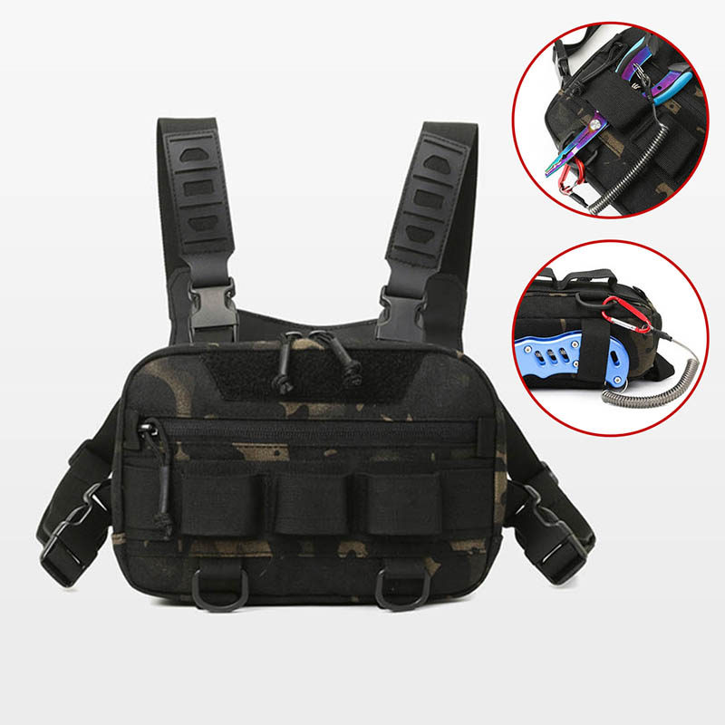 전술 가슴 장비 배낭 캠핑 정찰 키트 가방 몰리 조끼  - Photography Vest 리뷰 및 가격