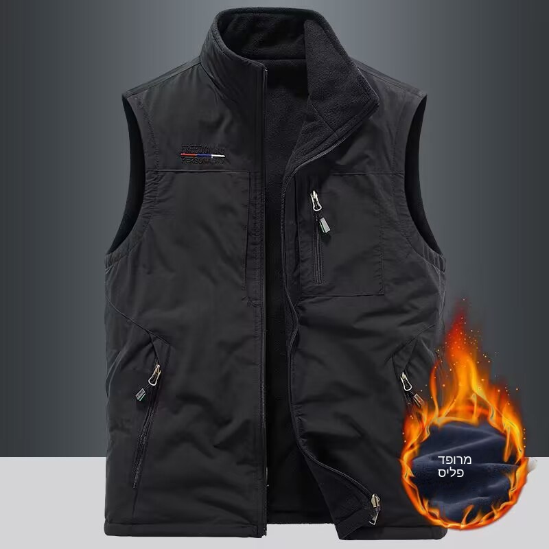 남성용 기모 안감 두꺼운 스포츠 조끼 가을 겨울 야외  - Photography Vest 리뷰 및 가격