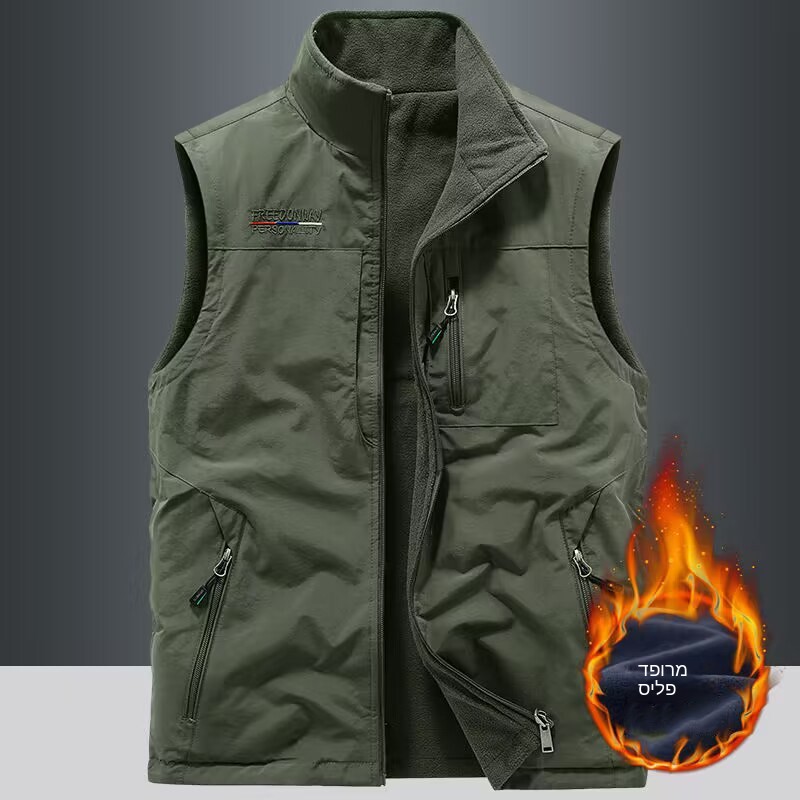 남성용 기모 안감 두꺼운 스포츠 조끼 가을 겨울 야외  - Photography Vest 리뷰 및 가격
