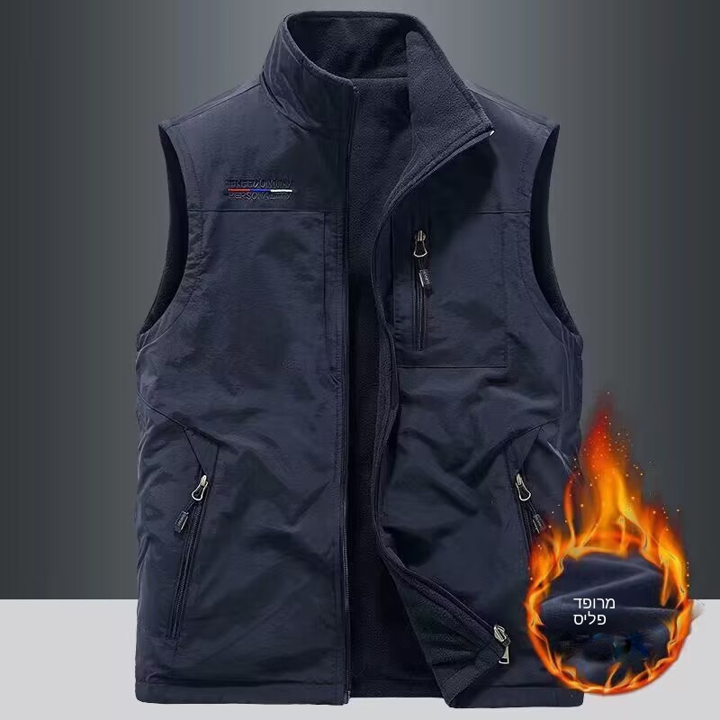 남성용 기모 안감 두꺼운 스포츠 조끼 가을 겨울 야외  - Photography Vest 리뷰 및 가격