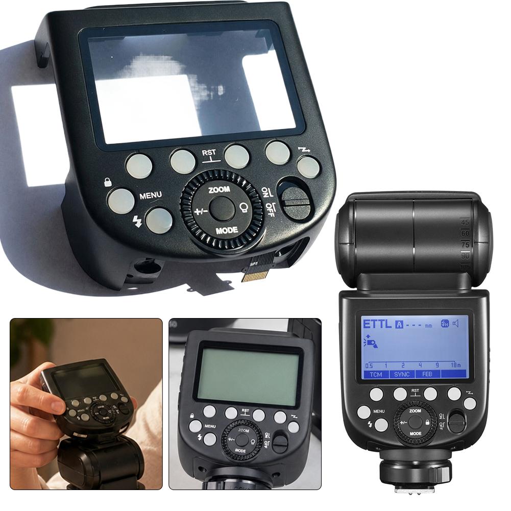 Godox V1 버튼 패널 스피드라이트 플래시 후면 커 - Speedlite Flash External 리뷰 및 가격